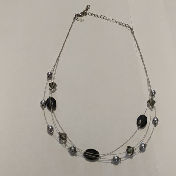 Lia Sophia three layer necklace - Picture 1 of 4